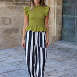 PANTALON PALMA NEGRO