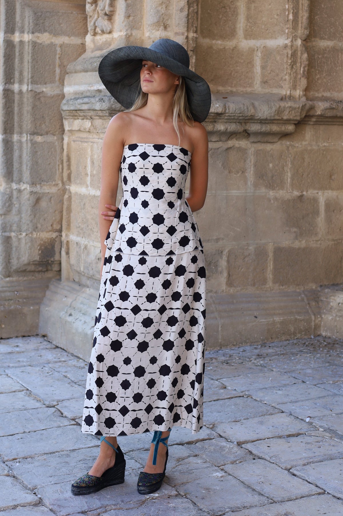 VESTIDO CONSTELACION CRUDO