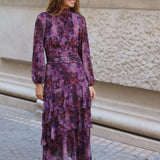 VESTIDO FUENTEBRAVIA MORADO
