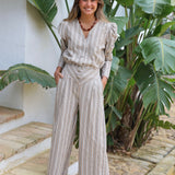 PANTALON LINO RAYAS