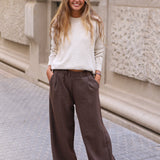 PANTALÓN EUGENIA MARRÓN