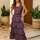 CONJUNTO CARACAS MORADO