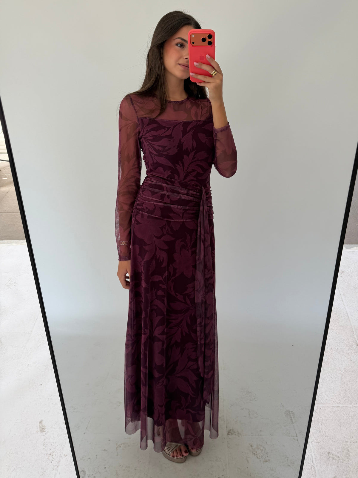 VESTIDO TUL CAROLINA MORADO