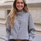 BLUSA BOTONES VICHY