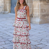 CONJUNTO CARACAS FLORES CRUDO