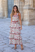 CONJUNTO CARACAS FLORES CRUDO