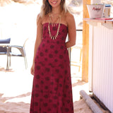 VESTIDO CONSTELACION VINO