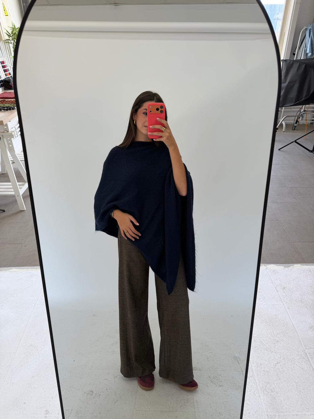 PONCHO ELENA AZUL