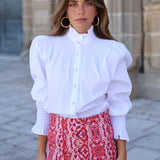 BLUSA MANGA FAROL BLANCA