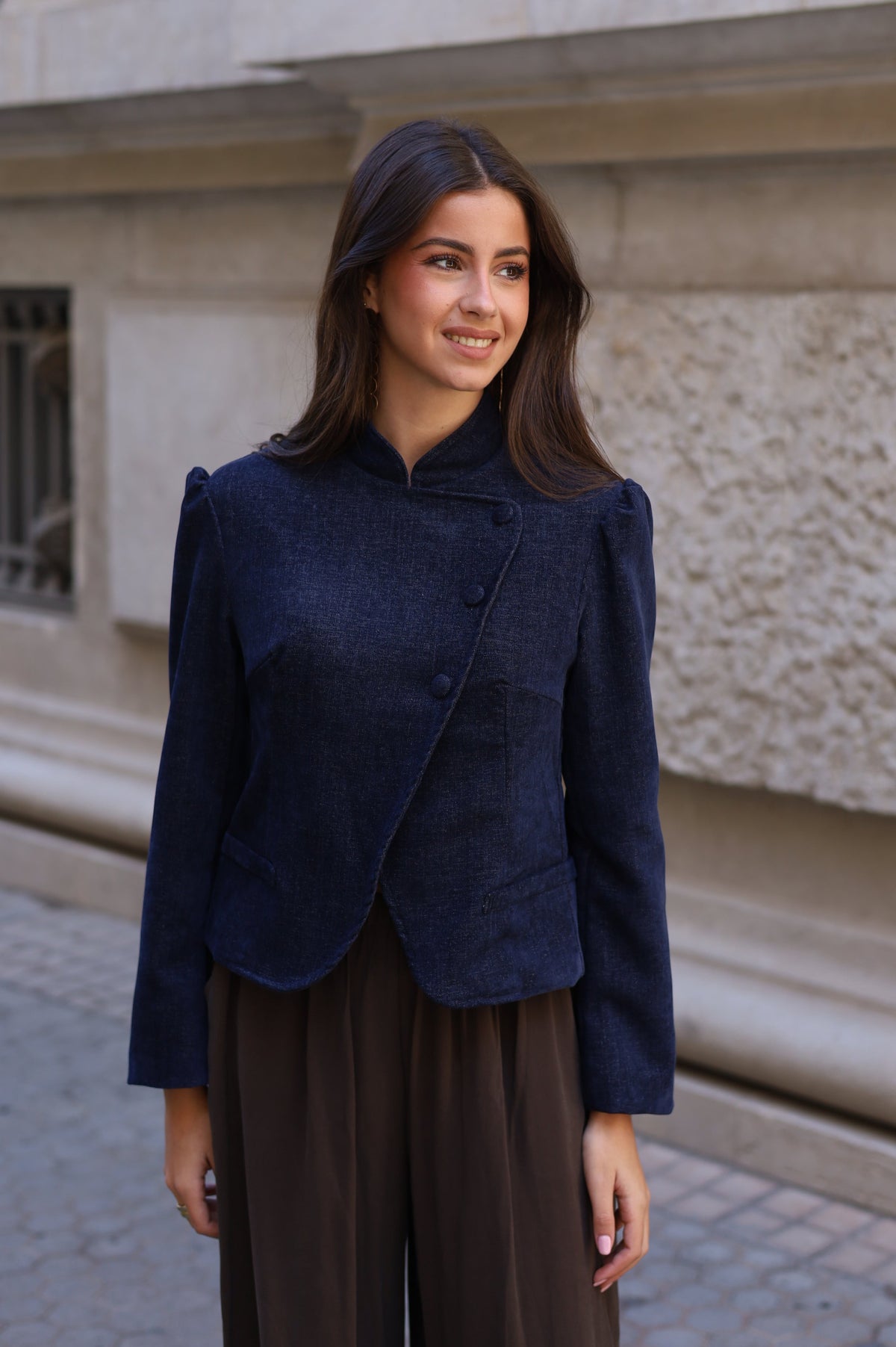 CHAQUETA MARTINA AZUL MARINO