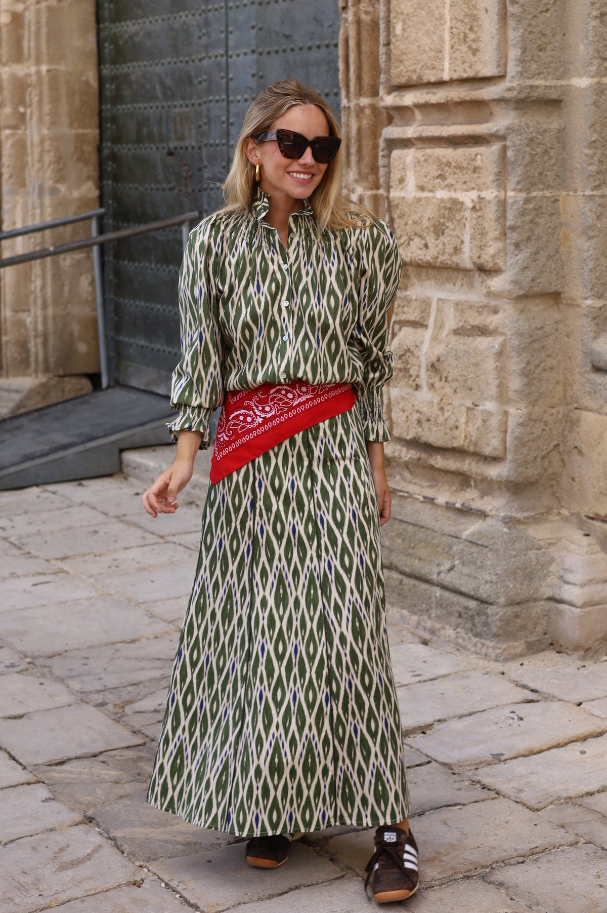 FALDA ALEXIA VERDE