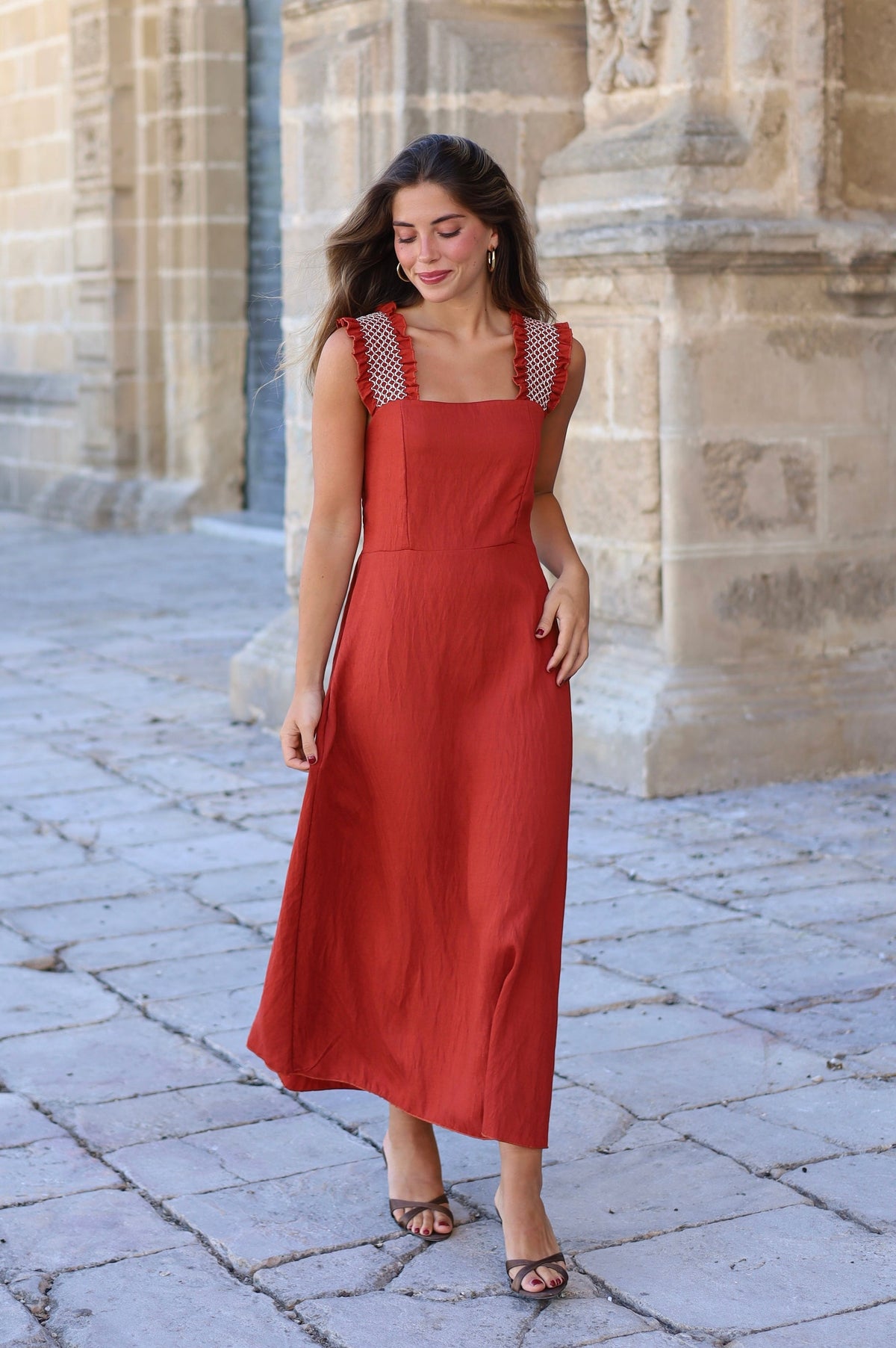 VESTIDO SINGAPUR CALDERO