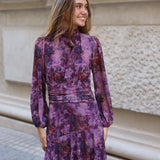 VESTIDO FUENTEBRAVIA MORADO