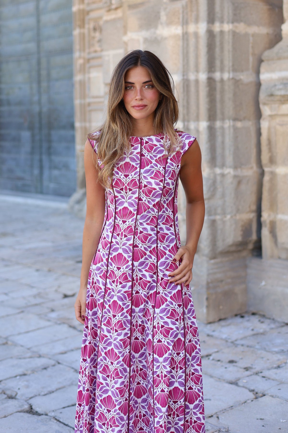 VESTIDO LOIRA MORADO
