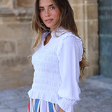BLUSA NIDO BLANCA