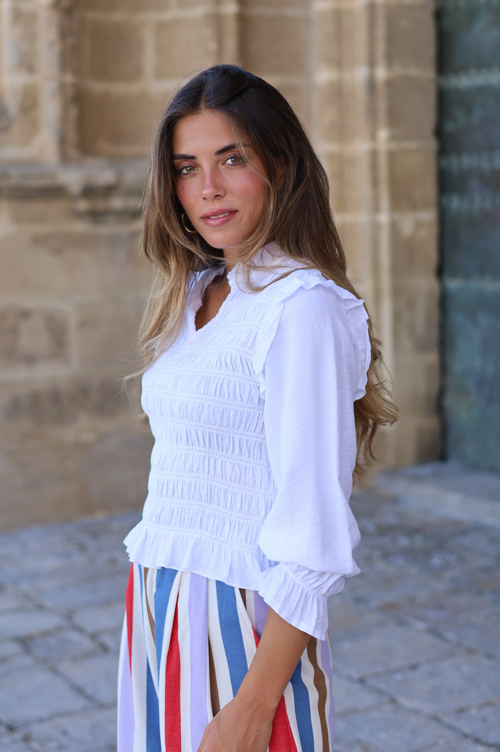 BLUSA NIDO BLANCA