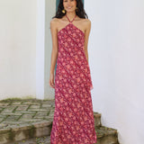 VESTIDO INDIA VINO