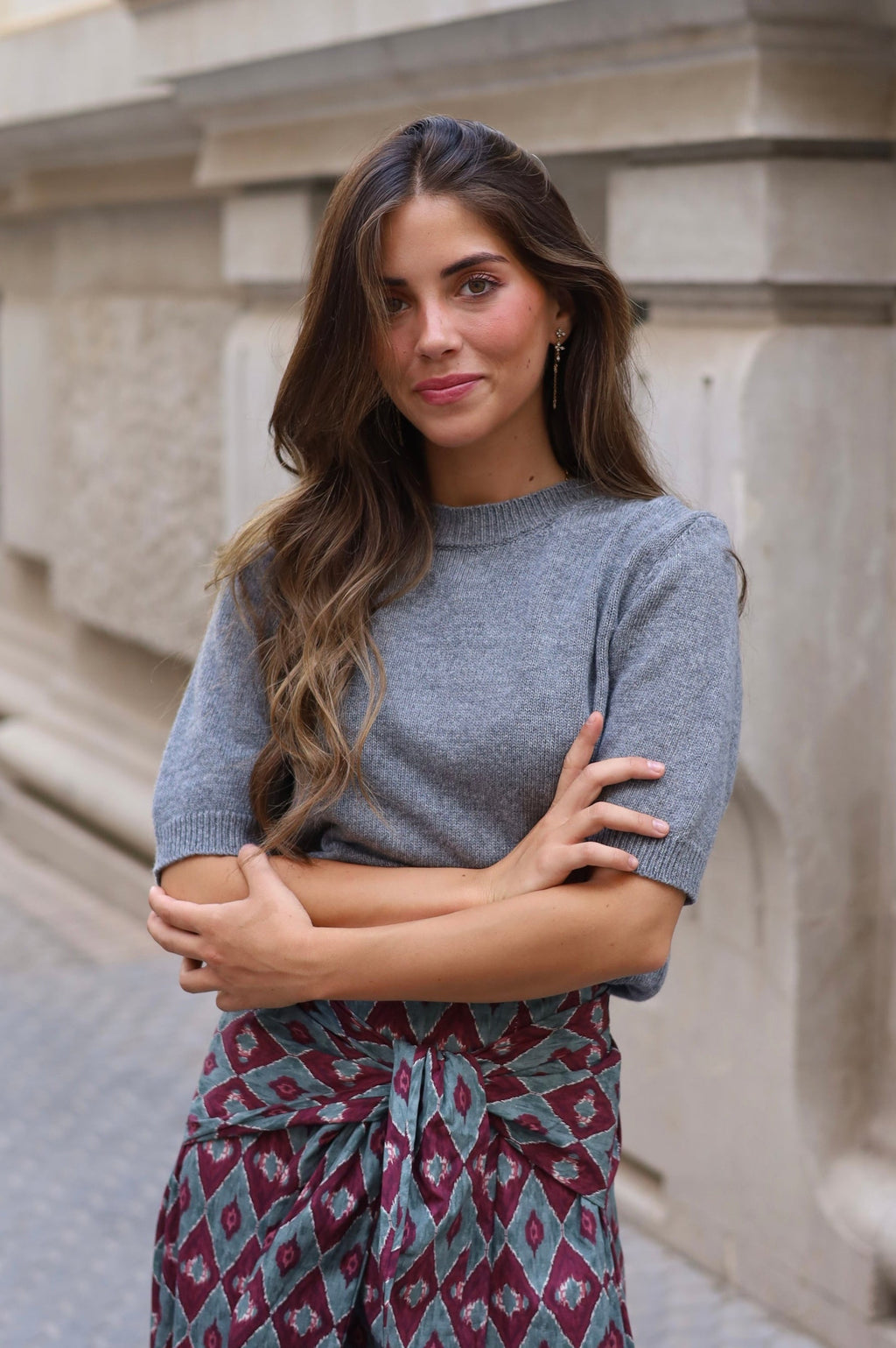 JERSEY ALMUDENA GRIS