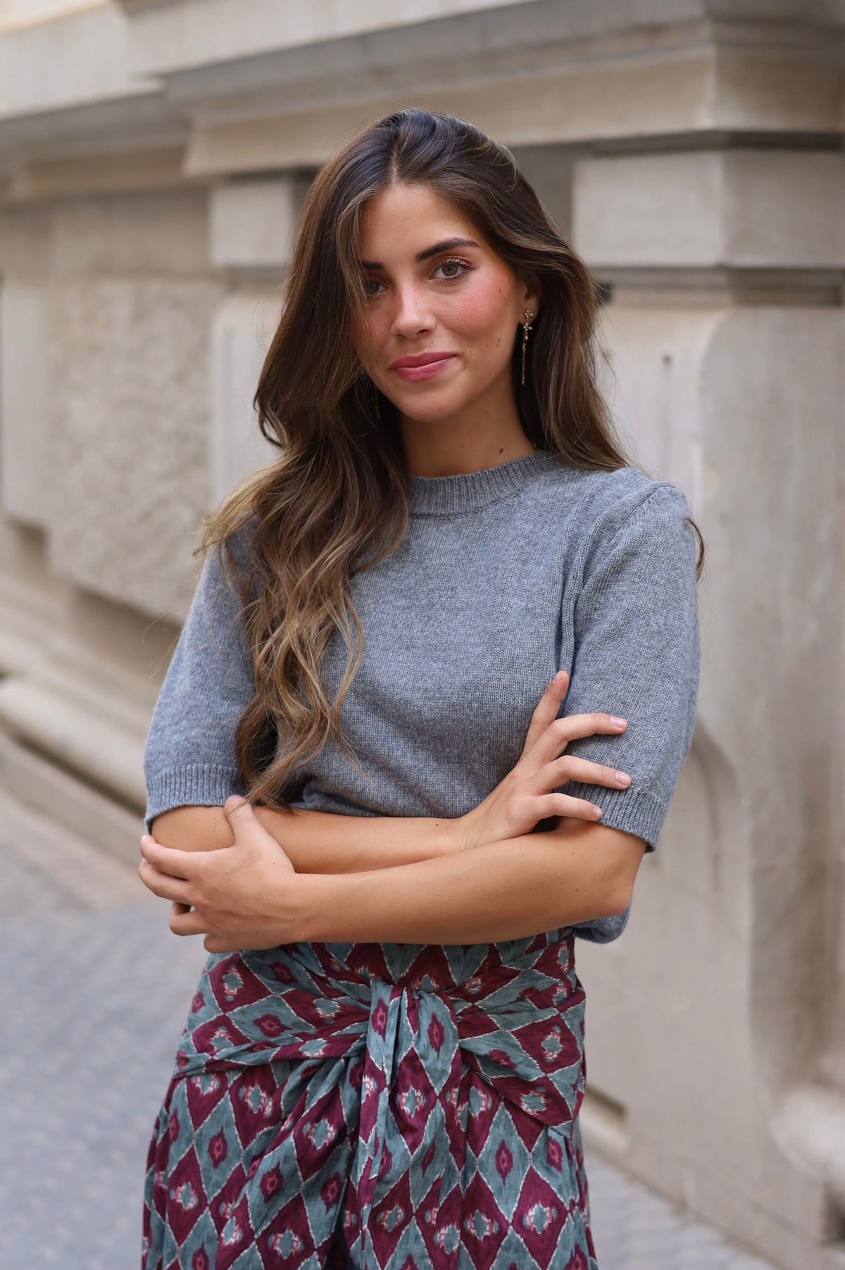 JERSEY ALMUDENA GRIS