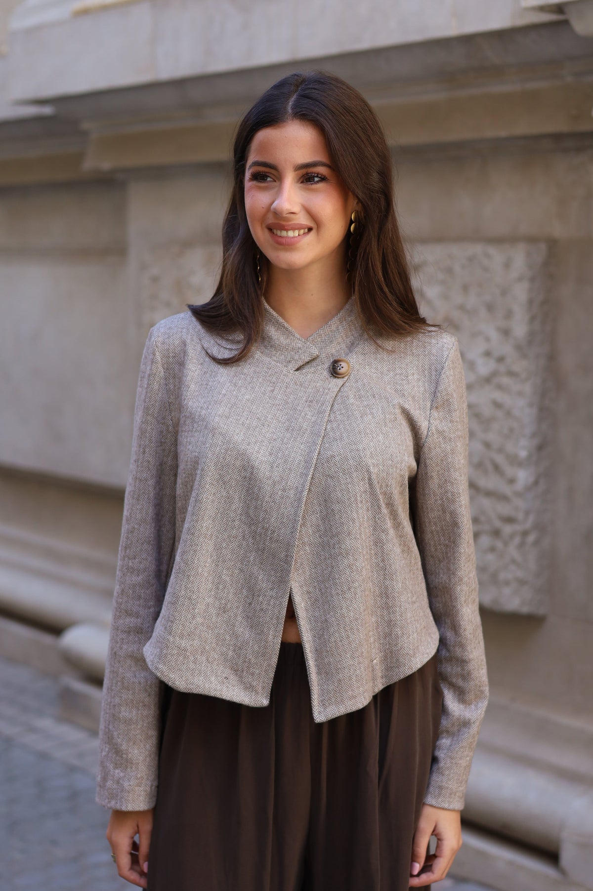 CHAQUETA DUBLÍN TOPO