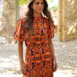 VESTIDO SEVILLA NARANJA