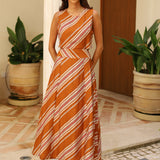 VESTIDO CUT OUT RAYAS