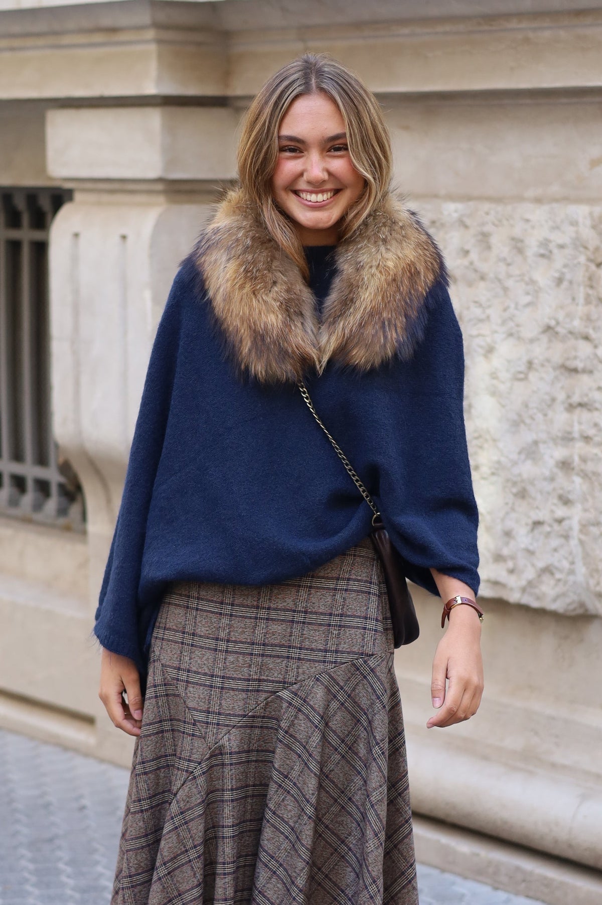 PONCHO ELENA AZUL