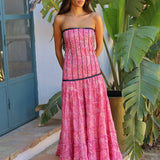 VESTIDO OHANA INDIA FUCSIA