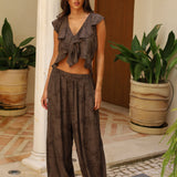 PANTALON ASIA MARRON