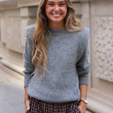 JERSEY HOMBRERAS GRIS ANTRACITA