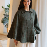 CAPA CUADROS VERDE OSCURO