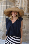 BLUSA GLOBO NEGRA