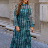 VESTIDO AINOA TUL VERDE