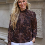 BLUSA FUENTEBRAVIA MARRON