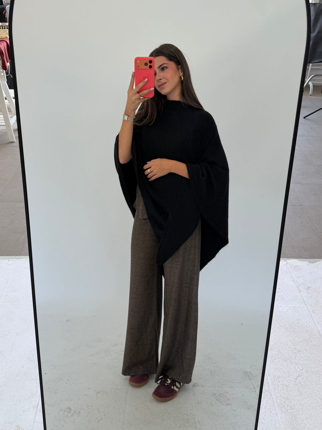 PONCHO ELENA NEGRO