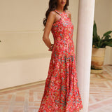 VESTIDO MALDIVAS ROJO