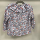 BLUSA CUELLO AZUL