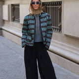 PANTALON BOMBACHO LISO ANTRACITA