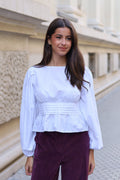 BLUSA AMADA MANGA LARGA BLANCA