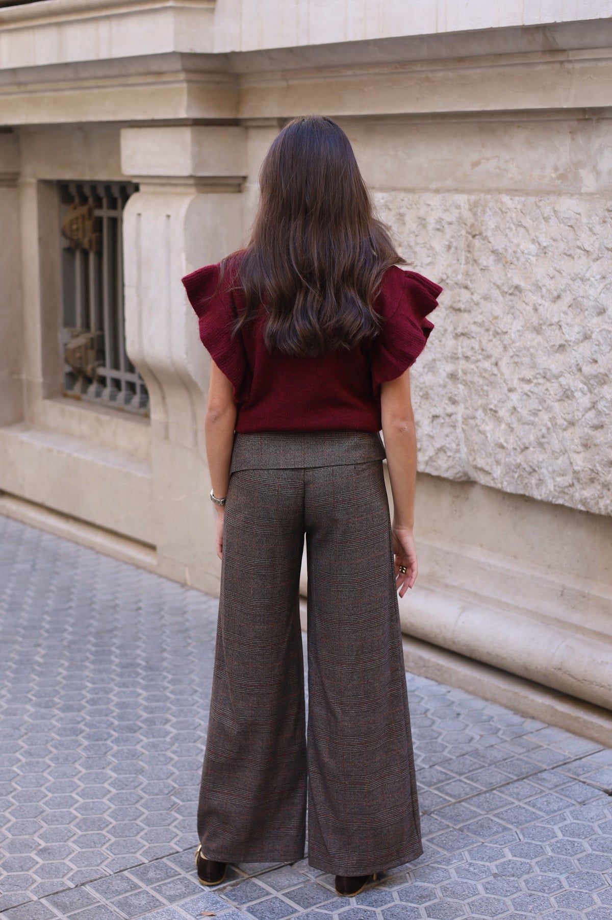 PANTALÓN NURIA CUADROS