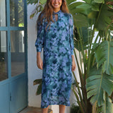 VESTIDO CAMPANA AZUL