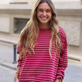 CAMISETA CAROLINA ROSA FUCSIA