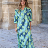 VESTIDO CANARIAS AZUL