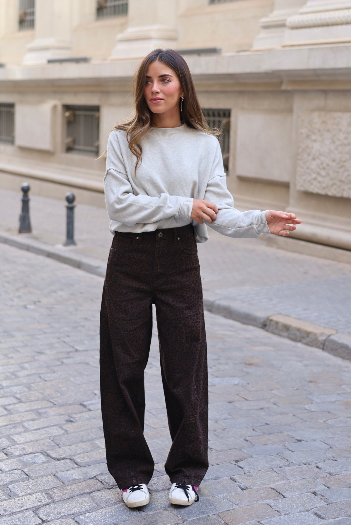 PANTALON BALLOON ANIMAL PRINT