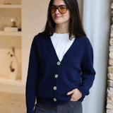 CARDIGAN PAOLA AZUL MARINO