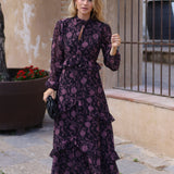 VESTIDO GRANADA GASA ROSA