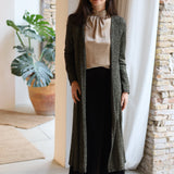 CHAQUETA LARGA LUREX