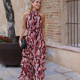 VESTIDO ZAFRA VINO
