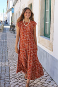 VESTIDO GLORIA TEJA