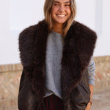 CHALECO PELO REVERSIBLE